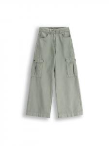 Тканевые брюки Coccodrillo, зеленый