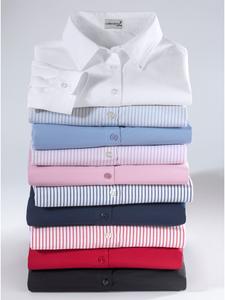 Блузка с длинными рукавами темно-синего цвета WITT WEIDEN