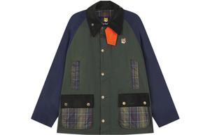 Maison Kitsune Куртка Barbour X Unisex Green