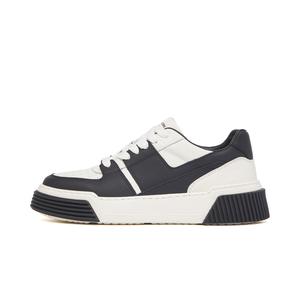 VICKI BROWN Низкие кеды для скейтбординга мужские бело-черные