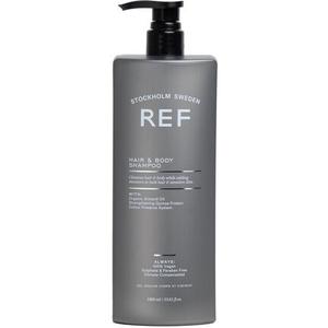 Ref Hair & Body Shampoo 1000 мл Увлажняющий шампунь и гель для душа для ежедневного использования