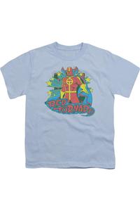 Футболка с коротким рукавом для детей DC Comics Red Tornado Stars Gildan