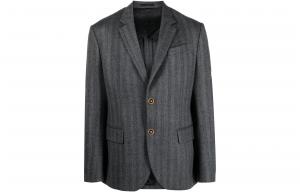 Мужской серый деловой костюм VERSACE