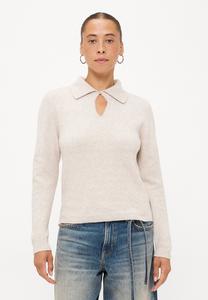 Джемпер ONLY Petite ONLGLORY LIFE, Pumice Stone Melange/White/Beige