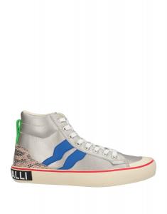 Кеды Roberto Cavalli, серебро