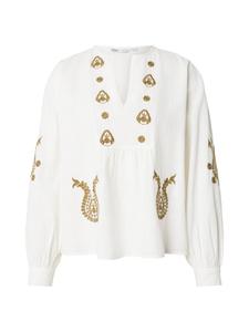 ONLY Блузка 'ONLMOON' в белом цвете