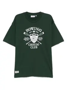 Футболка с тиснением Chocoolate, зеленый
