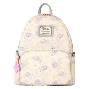 Рюкзак Loungefly Stitch Adorable with cherry blossoms, бежевый