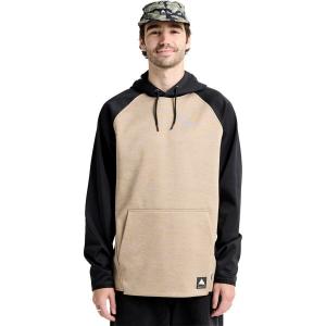 Толстовка Burton Crown Weatherproof Pullover Fleece Burton, Summit Taupe Heather/True Black