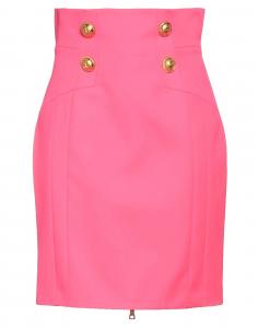 Мини-юбка Balmain, фуксия