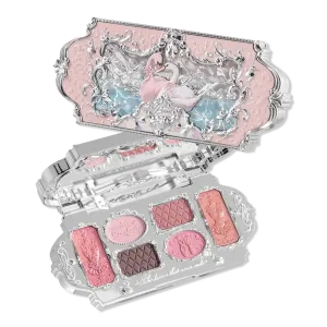 Палитра теней Swan Ballet Series Six-Color Makeup Palette Flower Knows, 03 Pink Swan (Soft Pinks)