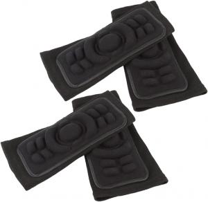 SUPVOX 2 шт. Черные налокотники для спортивной защиты, для горного велосипеда, велоспорта, лыжного спорта и мотоциклов. Удобная, дышащая и эластичная поддержка рук для предотвращения травм., Black