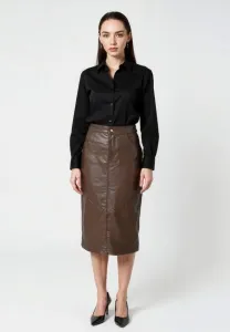 Юбка-Карандаш bivonna Lee Cooper, Brown