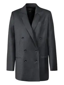 Двубортный пиджак Saphira-Lxw Moorer, серый