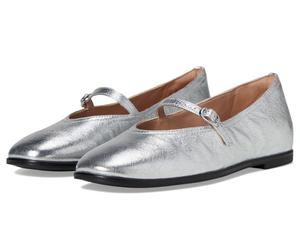 Балетки Naturalizer Elina Mary Janes, Silver Leather