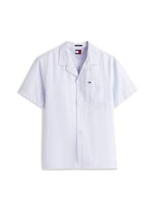 Рубашка на пуговицах классического кроя Tommy Jeans, пыльно-синий