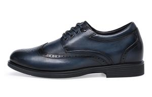 He Jinchang Туфли мужские синие