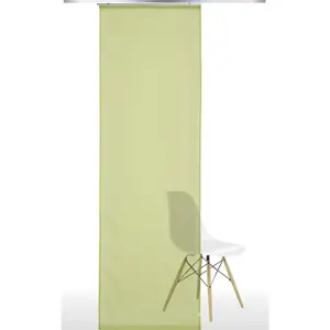 Штора-панель с липучкой, 1 шт., разм. ВxШ: 245x60 Liedeco, зеленый