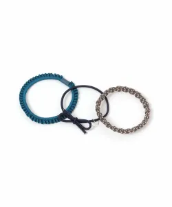 Набор из 3 резинок для волос разных цветов Niko And ..., цвет Green(70)