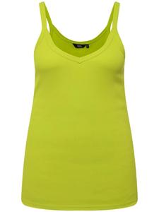 Футболка Ulla Popken Strick Top, цвет apfelgrün