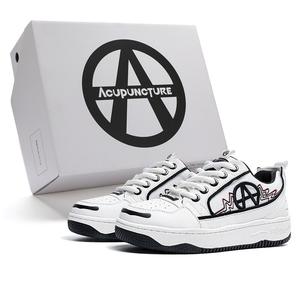 Кроссовки для скейтборда унисекс с низким верхом цвета слоновой кости и белого цвета Acupuncture, цвет Ivory White