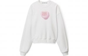 Alexander Wang Свитшот унисекс серый