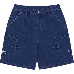 Джинсовые шорты унисекс деним блю CLOT, синий