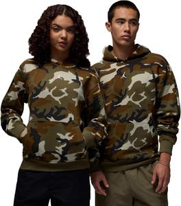 Мужская толстовка с капюшоном Nike Jordan MVP с камуфляжным принтом, Light Olive/Sail/Sail