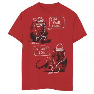 Футболка с рисунком Fifth Sun Cool Lion для мальчиков 8–20 лет Fifth Sun