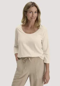 Свободная блузка с длинными рукавами HessNatur, Natur
