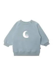 Толстовка Liliput "Луна" с милым лунным принтом, голубой