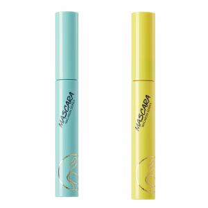 Тушь для ресниц Macaron удлиняющая завивающая объемная тонкая щеточка Waterproof легко растушевывается 7,5 мл Flamingos