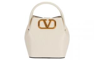 Кожаная сумка через плечо, кроссбоді, классическая женская белая Valentino