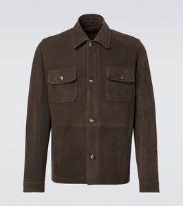 Рави замшевая рубашка-оверсайз Frescobol Carioca, коричневый