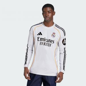 Джерси Adidas Real Madrid 25/26 Long Sleeve Home Jersey, белый
