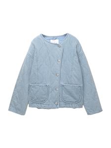 Куртка межсезонная Pull&Bear, светло-голубой