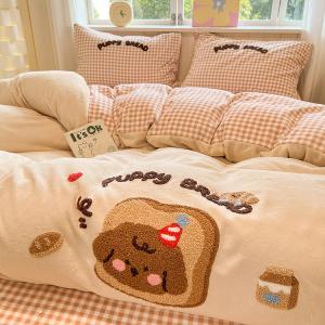 Disney Комплект постельного белья из 4 предметов, простыня на резинке, для кровати 1.5м, размер 200x230 см