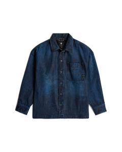 Рубашка на пуговицах Comfort fit G-STAR, темно-синий