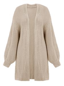 Imily Bela Вязаный кардиган в бежевом цвете