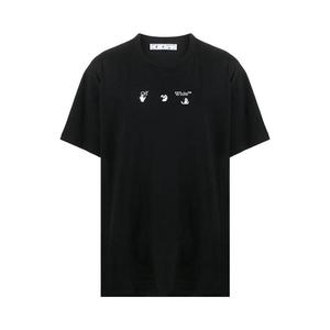 Футболка Off-White Mad Cat Over Tee, Black/Light Green