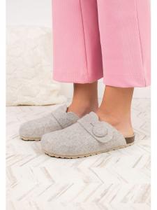 Billowy Серые сабо