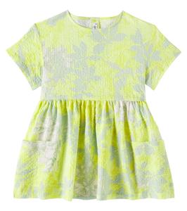 Платье из принтованного хлопка Il Gufo, Citron