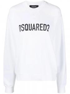 DSQUARED2 толстовка с логотипом, белый