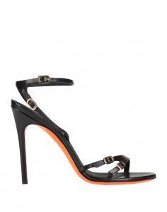 Сандалии Santoni, черный