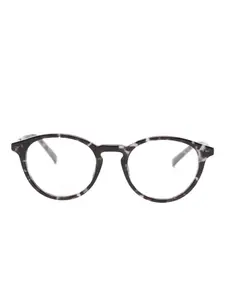 Очки с круглыми оправами Gucci, черный