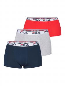 FILA Боксеры в цвете Marine Blue, Grey, Blood Red