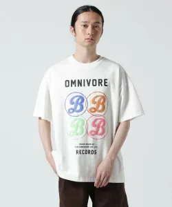 B omnivore RECORD S/S TEE
