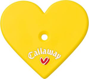 Футболка Callaway LOVE CW HEART TEE 23, мужская, желтый