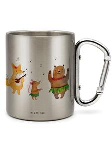 Серебряная кружка с рисунком Лесные животные Алоха (не скажешь) Mr. & Mrs. Panda