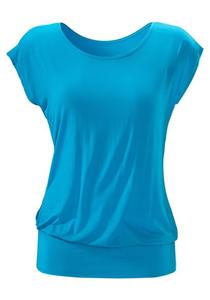 Рубашка LASCANA, синий